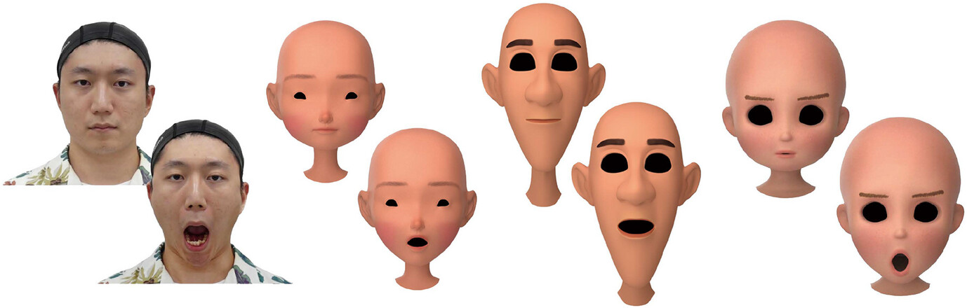 Deep-Learning-Based Facial Retargeting Using Local Patches